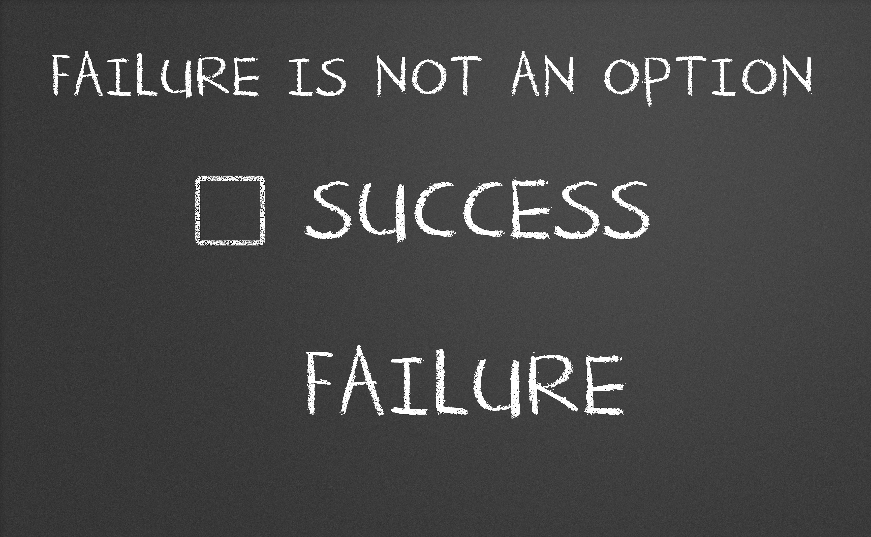 Time to Ditch the Fear of Failure